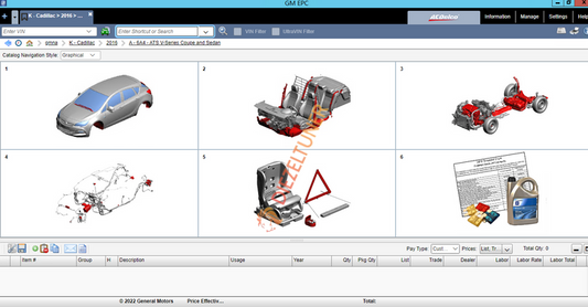 General Motors North America GM NA 2024 Parts Catalog - Diezeltuner Shop 