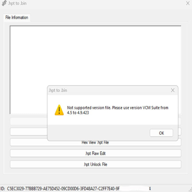 HPT TO BIN CONVERTER SOFTWARE + UNLOCKER 