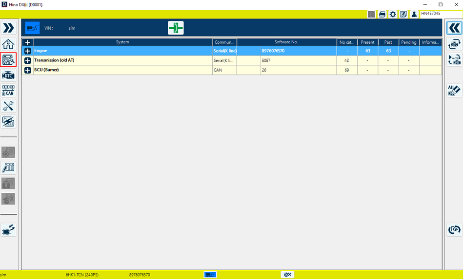 Hino DX3 Diagnostic Explorer V1.24.4 Update 2024 - With KG - Diezeltuner Shop  #