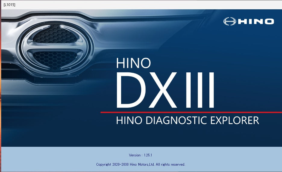 Hino DX3 v1.25.1 2025 Diagnostic Software + Unlock Keygen 