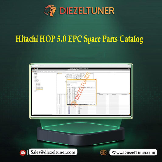 Hitachi HOP 5.0 EPC Spare Parts Catalog