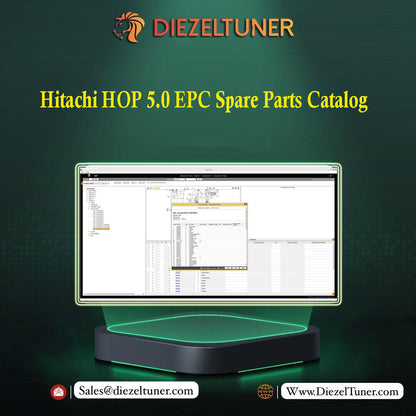 Hitachi HOP 5.0 EPC Spare Parts Catalog