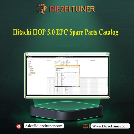 Hitachi HOP 5.0 EPC Spare Parts Catalog