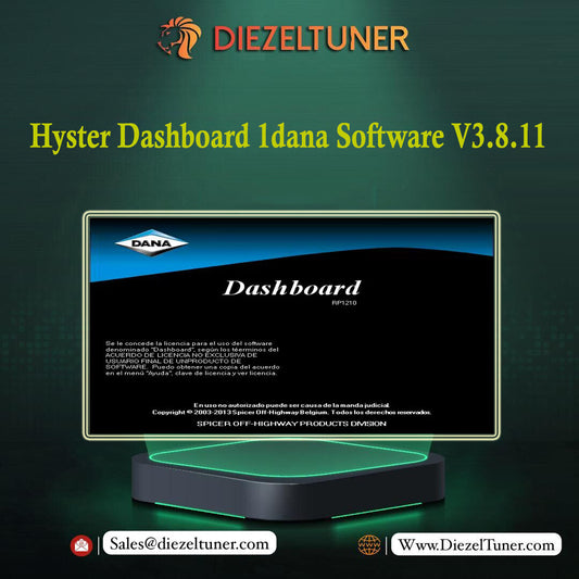 Hyster Dashboard 1dana Software V3.8.11
