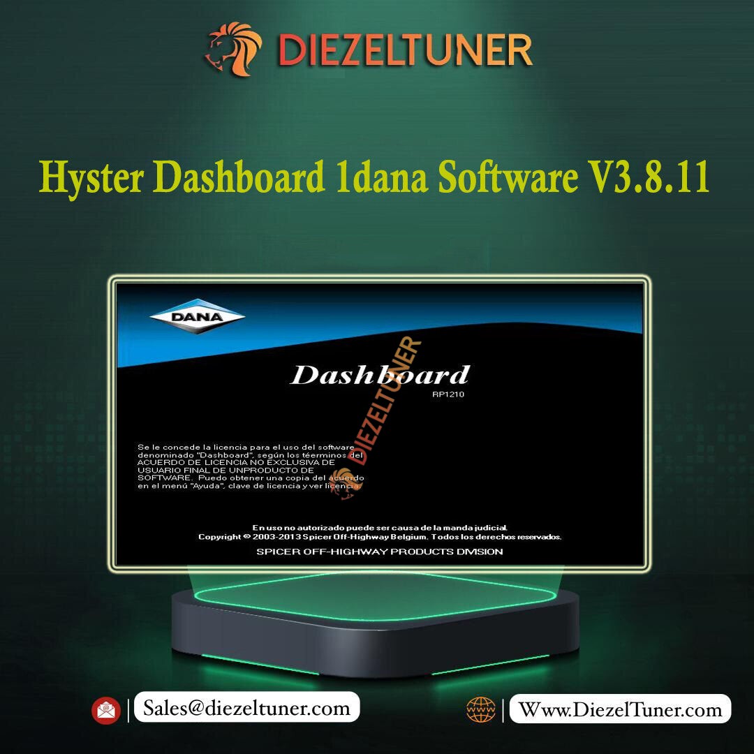 Hyster Dashboard 1dana Software V3.8.11 