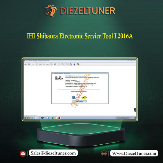 IHI Shibaura Electronic Service Tool I 2016A - Diezeltuner Shop 