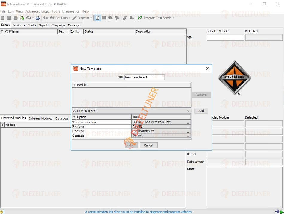 International Diamond Logic Builder DLB v15932 – Full Diagnostic Software 10.2025