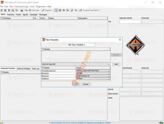 International Diamond Logic Builder DLB v15932 – Full Diagnostic Software 10.2025