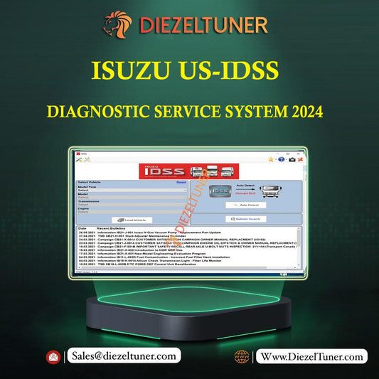 ISUZU US-IDSS DIAGNOSTIC SERVICE SYSTEM 2024 