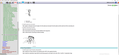 Computer screen displaying a document with text and images on a white background