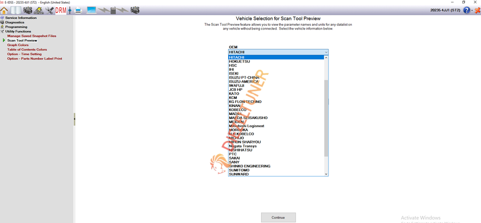 Isuzu E-IDSS Professional Diagnostic Software 2025 - Complete Service System 
