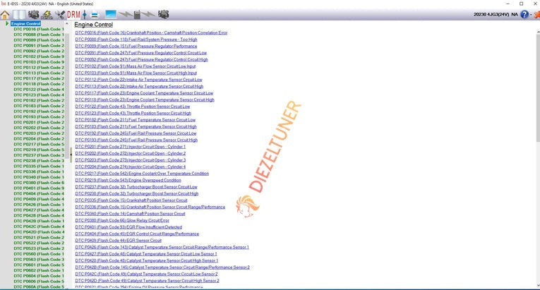 Isuzu Engine Industrial E-IDSS 2024 Service System Diagnostic + Unlock KG 