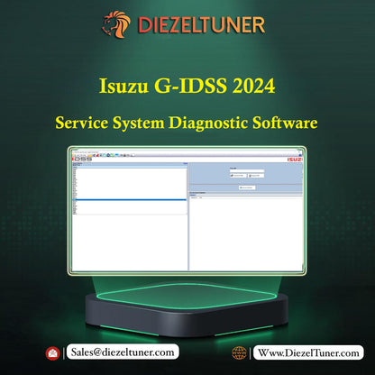 Isuzu G-IDSS 2024 Service System Diagnostic Software + Unlock KG - Diezeltuner Shop  #