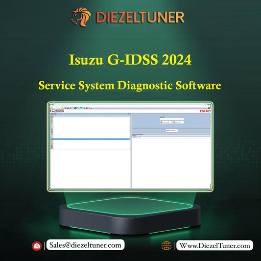 Isuzu G-IDSS 2024 Service System Diagnostic Software + Unlock KG - Diezeltuner Shop  #