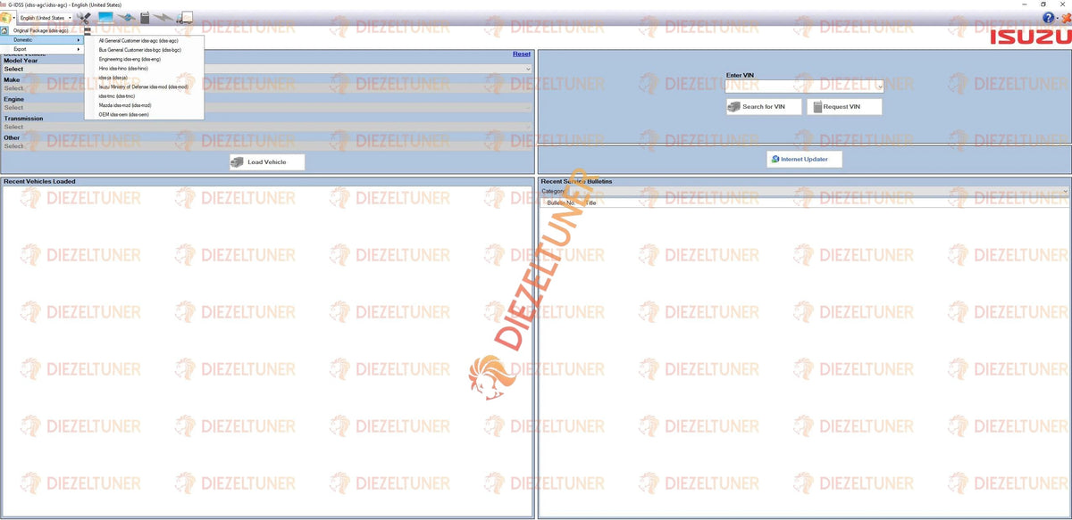 Isuzu G-IDSS Diagnostic Service System – Full Suite 08.2026