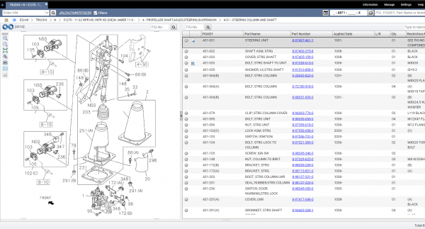Isuzu Parts Catalog EQ-Hit 2026 – Truck, Buses, Passenger, Industrial & Marine Engine