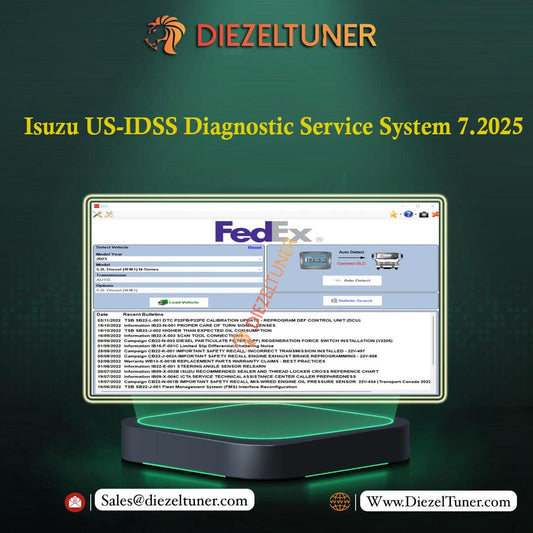 Isuzu US-IDSS Diagnostic Service System 7.2025 