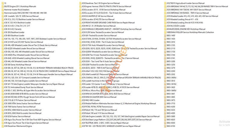 JCB Service Manuals PDF Collections 2024 - Diezeltuner Shop 