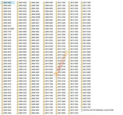 JCB Service Manuals PDF Collections 2024 - Diezeltuner Shop 
