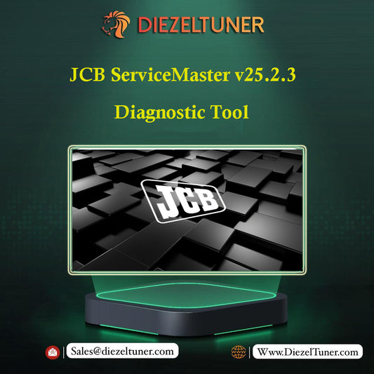 JCB ServiceMaster v25.2.3 Diagnostic Tool