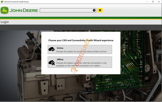 John Deere CAN and Connectivity Health Wizard 2025 