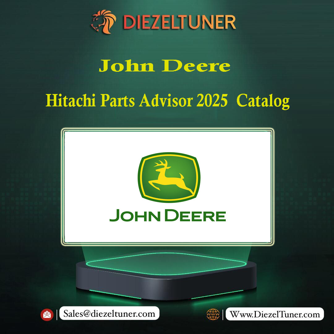John Deere / Hitachi Parts Advisor 2025 Spare Parts Catalog 