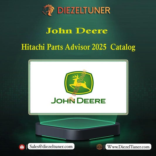 John Deere / Hitachi Parts Advisor 2025 Spare Parts Catalog 