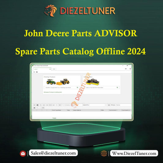 John Deere Parts ADVISOR Spare Parts Catalog Offline 2024 