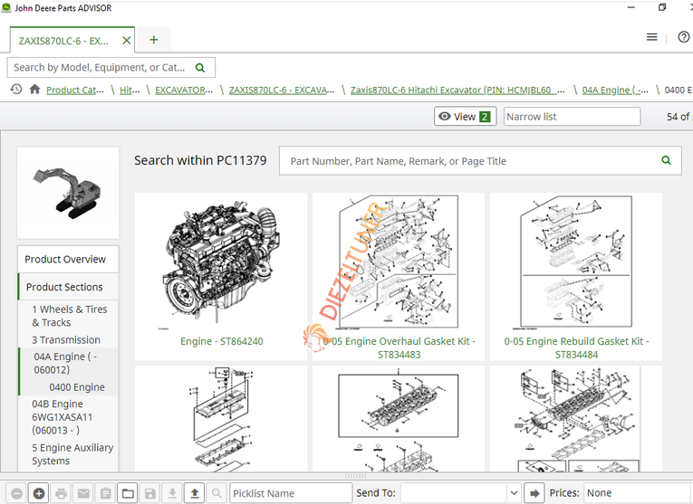 John Deere Parts ADVISOR Spare Parts Catalog Offline 2024 