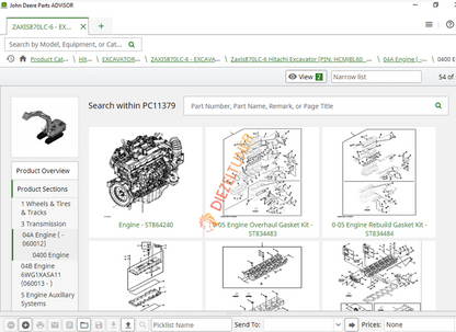 John Deere Parts ADVISOR Spare Parts Catalog Offline 2024 