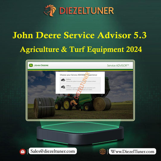 John Deere Service Advisor 5.3 Agriculture & Turf Equipment 2024 (EN/SP) 