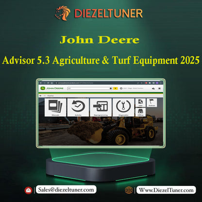 John Deere Service Advisor 5.3 Agriculture & Turf Equipment 2025 (ENG/SP) 