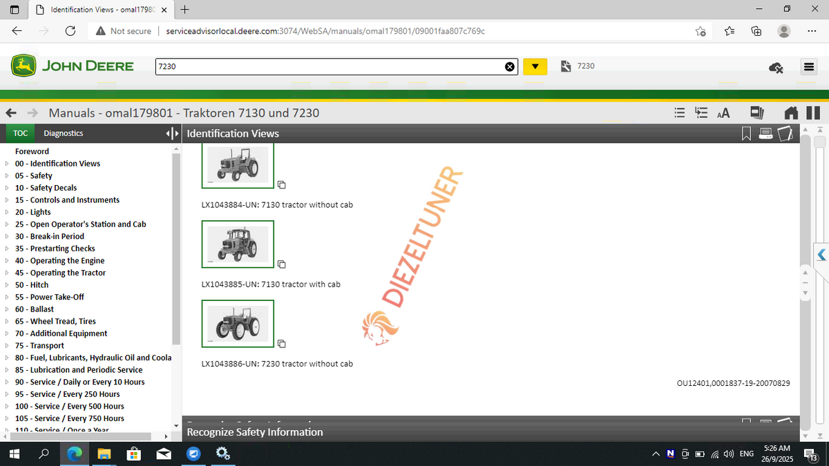 John Deere Service Advisor 5.4.44 - Professional Diagnostic Software for Agriculture & Turf Equipment 