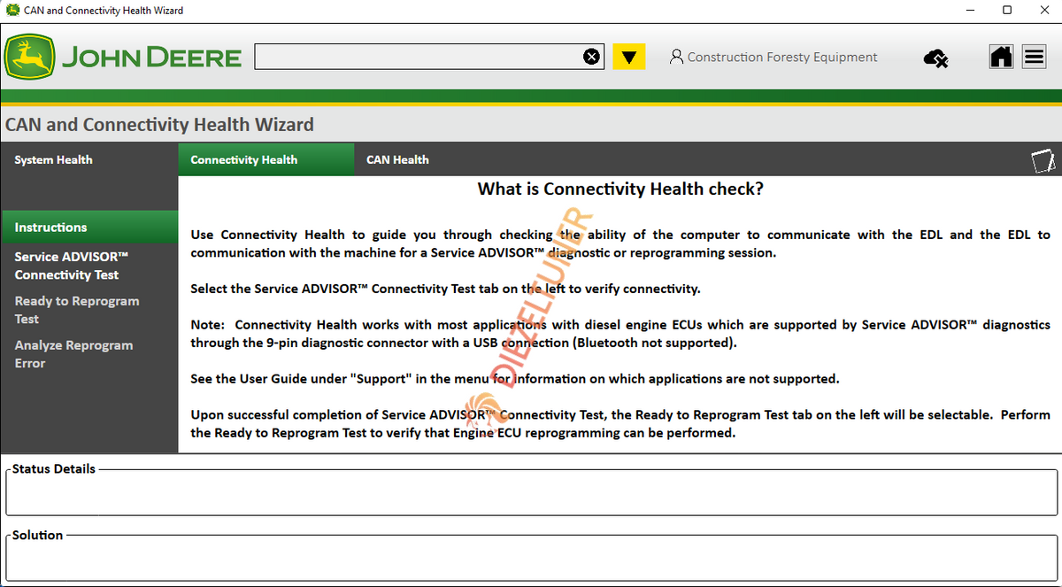 John Deere Service Advisor 5.4.44 - Professional Diagnostic Software for Agriculture & Turf Equipment 