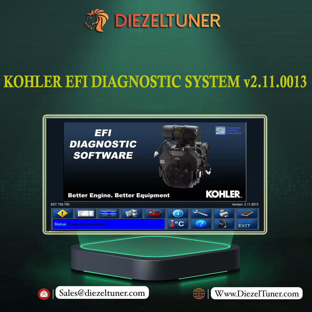 KOHLER EFI DIAGNOSTIC SYSTEM v2.11.0013 + Keygen 