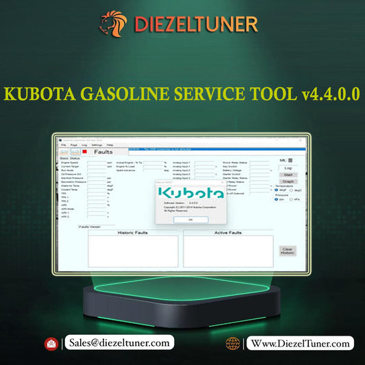 KUBOTA GASOLINE SERVICE TOOL v4.4.0.0 - Diezeltuner Shop  #