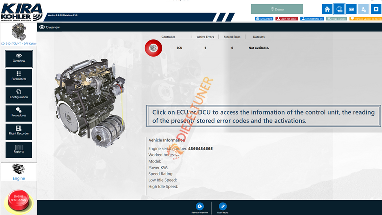 Kohler KIRA v2.6.0.0 Diagnostic Software 2024 – KDI & KSD Engines