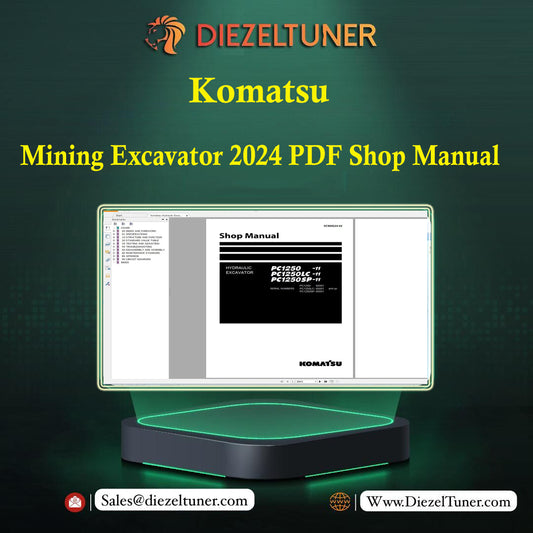 Komatsu Mining Excavator 2024 PDF Shop Manual - Diezeltuner Shop  #