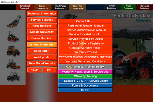 Kubota & Krone Agricultural Machinery Manuals 2023 – PDF Collection