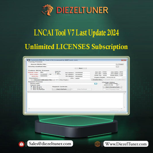 LNCAI Tool V7 Last Update 2024 + Unlimited LICENSES Subscription - Diezeltuner Shop 