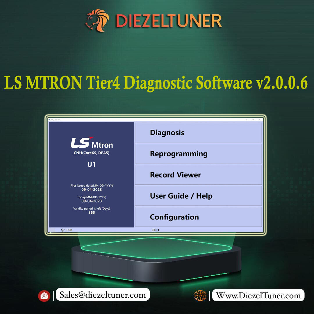 LS MTRON Tier4 Diagnostic Software v2.0.0.6 