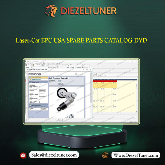 Laser-Cat EPC USA SPARE PARTS CATALOG DVD - Diezeltuner Shop 