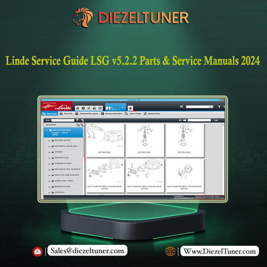Linde Service Guide LSG v5.2.2 Parts & Service Manuals 2024 - Diezeltuner Shop  #
