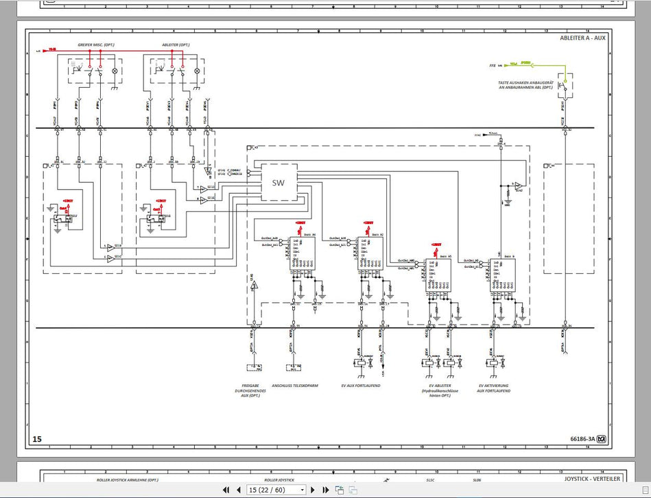 MERLO Machine Telehandlers PDF De_German Service Part Manual, Hydraulic & Electrical Diagram DVD 