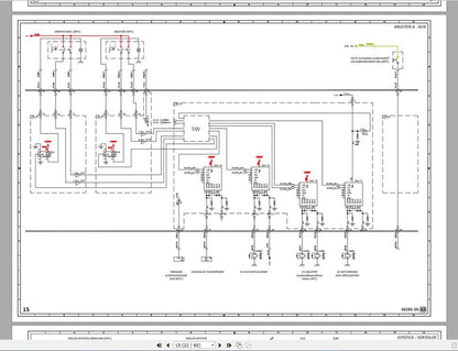 MERLO Machine Telehandlers PDF De_German Service Part Manual, Hydraulic & Electrical Diagram DVD 