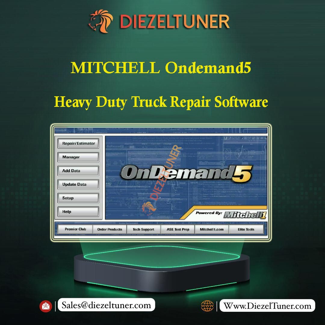 MITCHELL Ondemand5 Heavy Duty Truck Repair Software - Diezeltuner Shop 