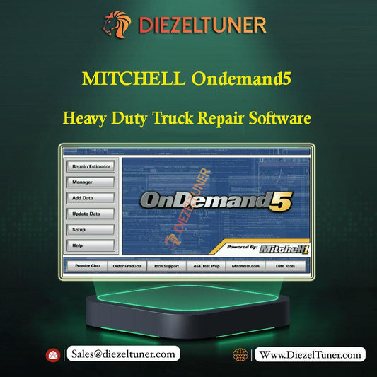 MITCHELL Ondemand5 Heavy Duty Truck Repair Software - Diezeltuner Shop 