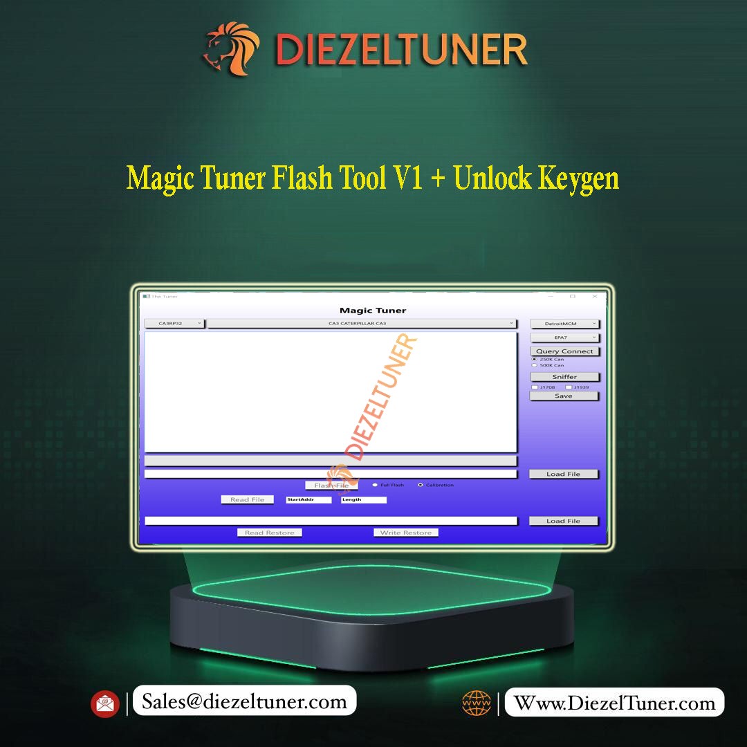 Magic Tuner Flash Tool V1 + Unlock Keygen - Diezeltuner Shop 