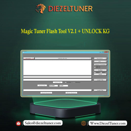 Magic Tuner Flash Tool V2.1 + UNLOCK KG - Diezeltuner Shop 