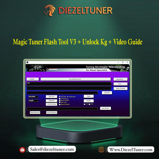 Magic Tuner Flash Tool V3 + Unlock Kg + Video Guide - Diezeltuner Shop 